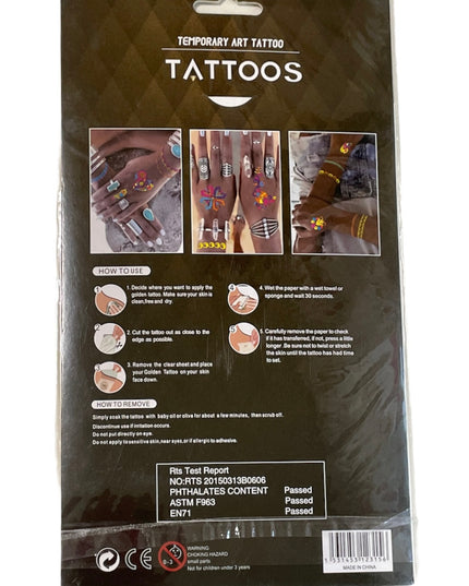 Tatuaje temporare 27 x 15cm 2#