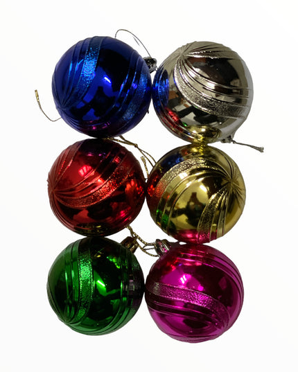 Glob plastic multicolor 6cm