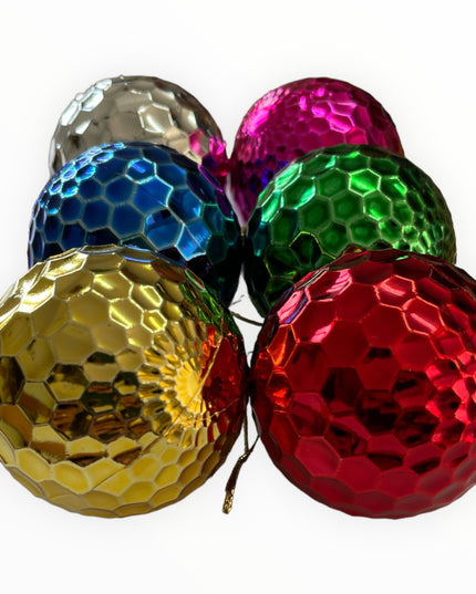 Glob plastic 6/set. 6cm