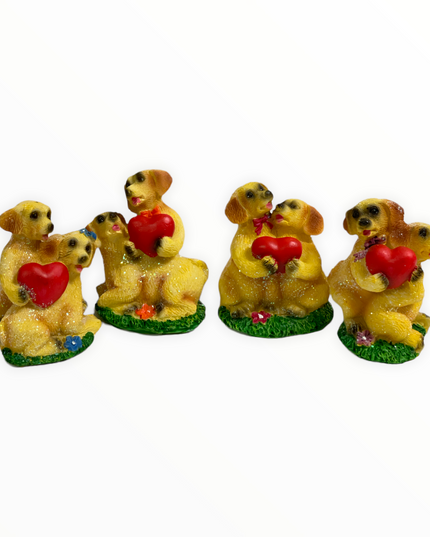 Căței cu inimă 4 /set 5cm