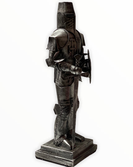 Armură Cavaler cu scut și sabie 43cm