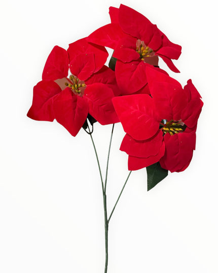 Floare Crăciun 3 capete 60cm