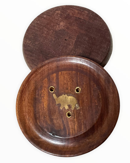 Suport bețe parfumate Palisandru 2/set 8cm