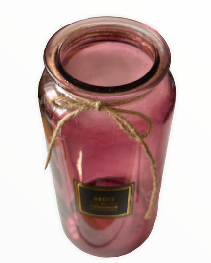 Vază sticlă color 1024-15  25cm