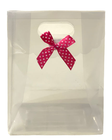 Pungă cadou plastic 12/set. 16cm