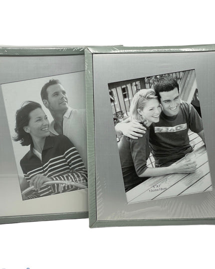 Ramă foto plastic Inox 2/set 23cm
