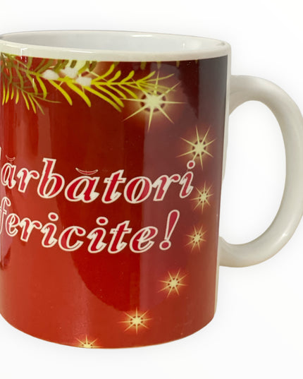 Cană “Sărbători fericite!” Crăciun