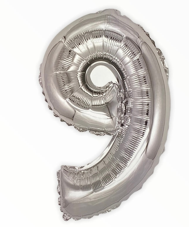 Balon 40cm cifra 9