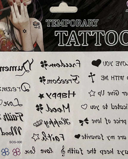 Tatuaje temporare 17 x 17 cm