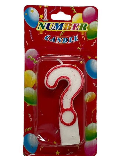 Lumânare semn întrebare