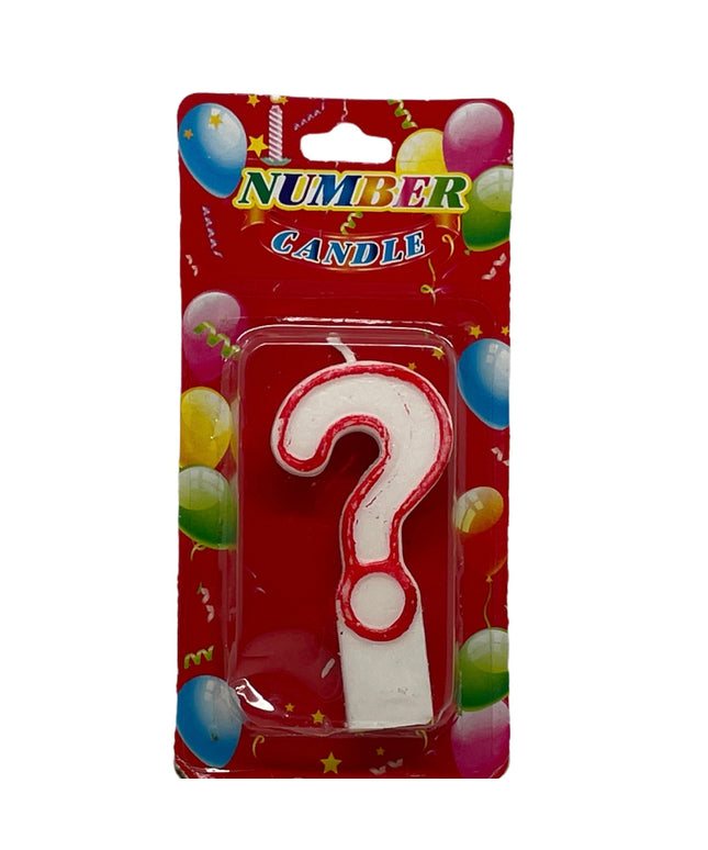 Lumânare semn întrebare