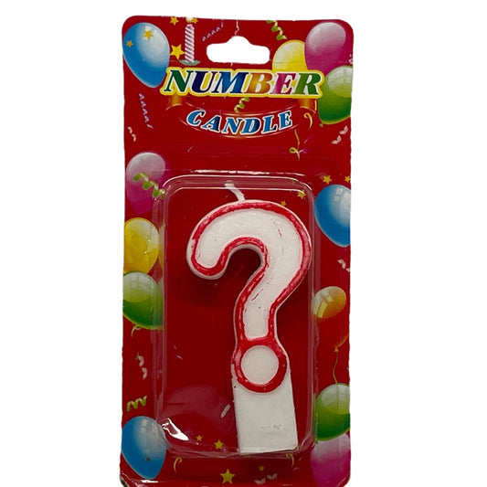 Lumânare semn întrebare