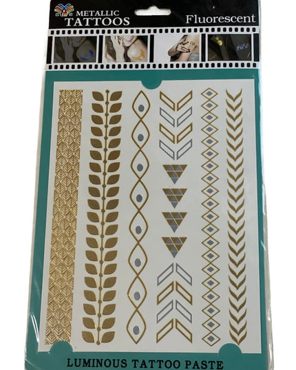 Tatuaje temporare Metallic 28 x 16cm