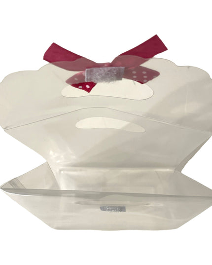 Pungă cadou plastic 12/set. 16cm
