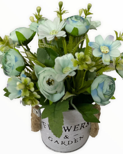 Aranjament ghiveci metal E40. 20cm