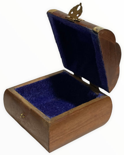 Cufar lemn Palisandru 8cm