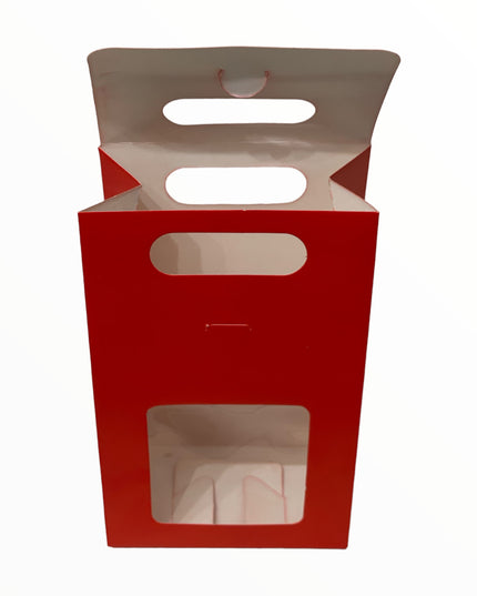 Pungă cadou cu fereastră 12/set. 27cm