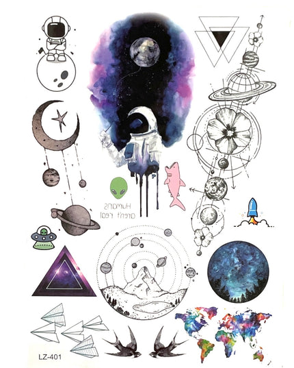 Tatuaje temporare 21 x 15 cm