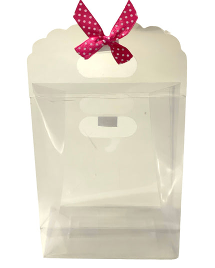 Pungă cadou plastic 12/set. 16cm