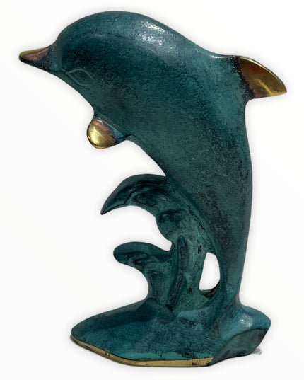 Delfin Alamă 12cm