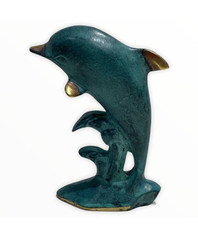 Delfin Alamă 12cm