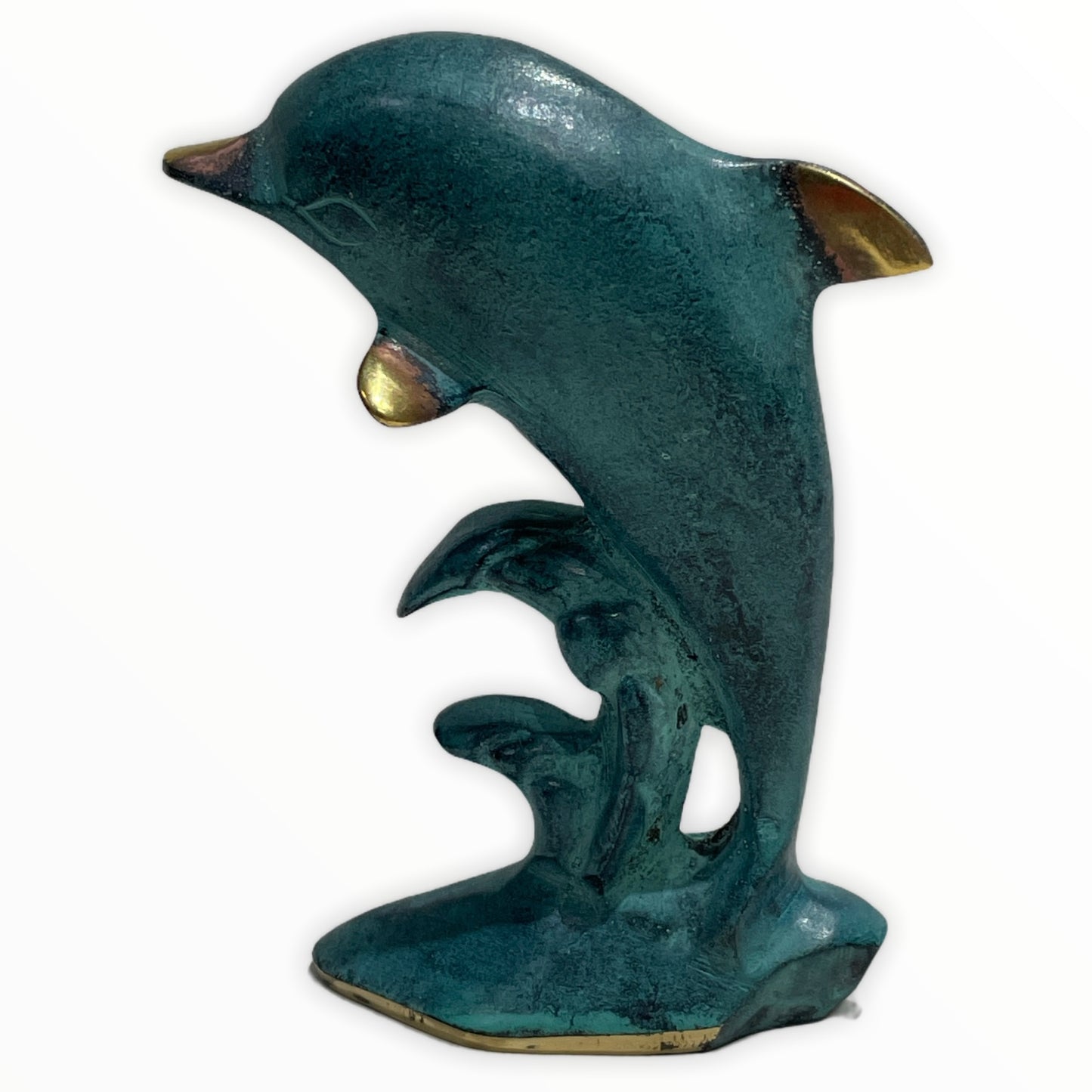 Delfin Alamă 12cm
