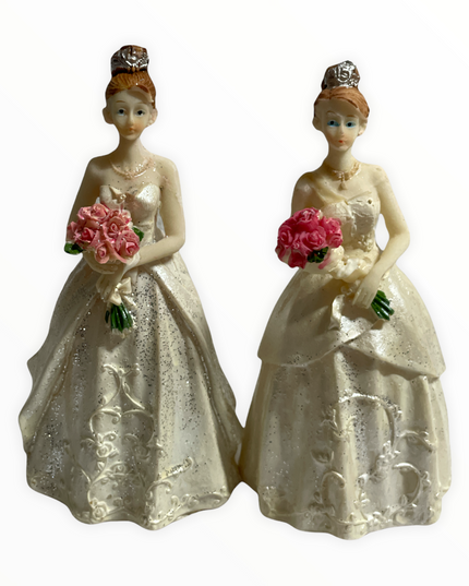 Prințese rășină 2/set 15cm