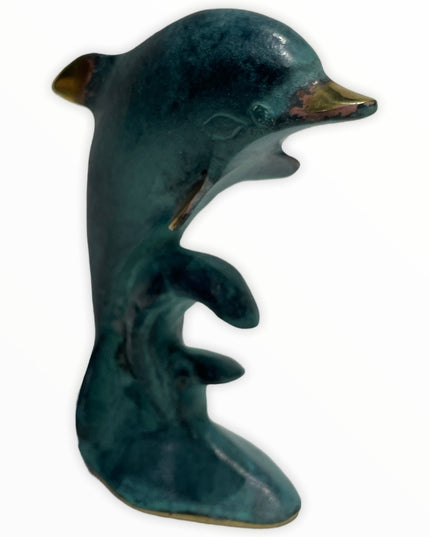 Delfin Alamă 12cm