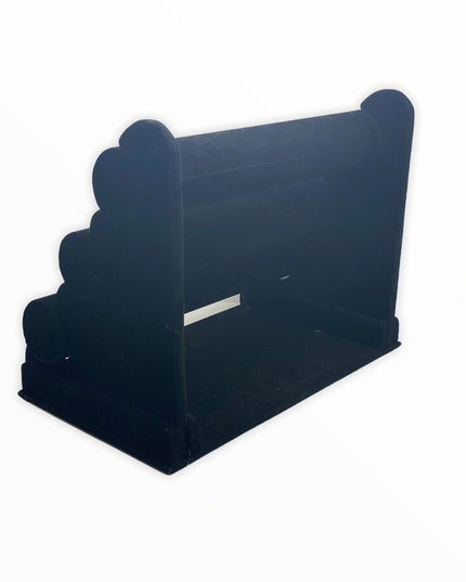 Suport bijuterii catifea Triplu