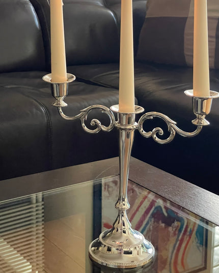 Suport lumânare Alpaca 3 brate