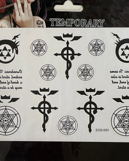 Tatuaje temporare 17 x 17 cm