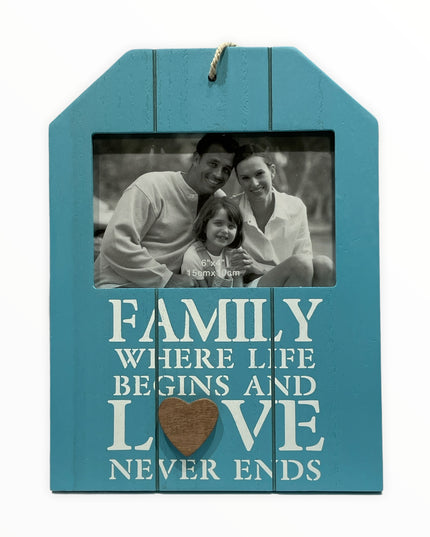 Tablou rama foto Family 25cm