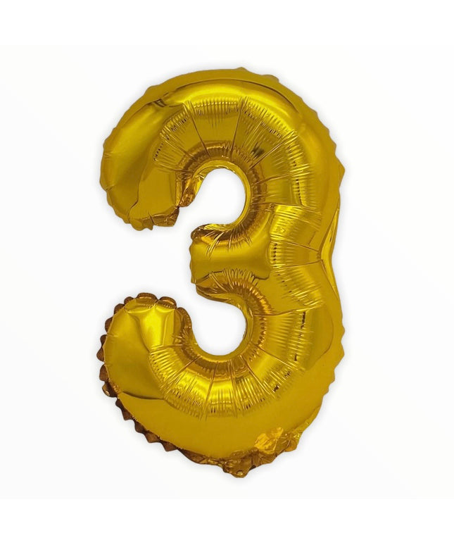 Balon 40cm cifra 3