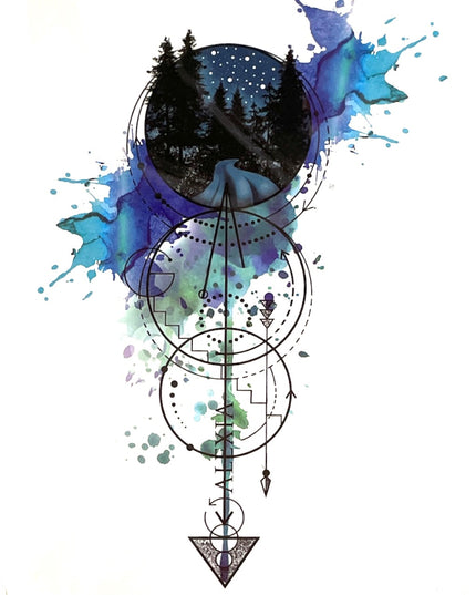 Tatuaje temporare 21 x 15 cm