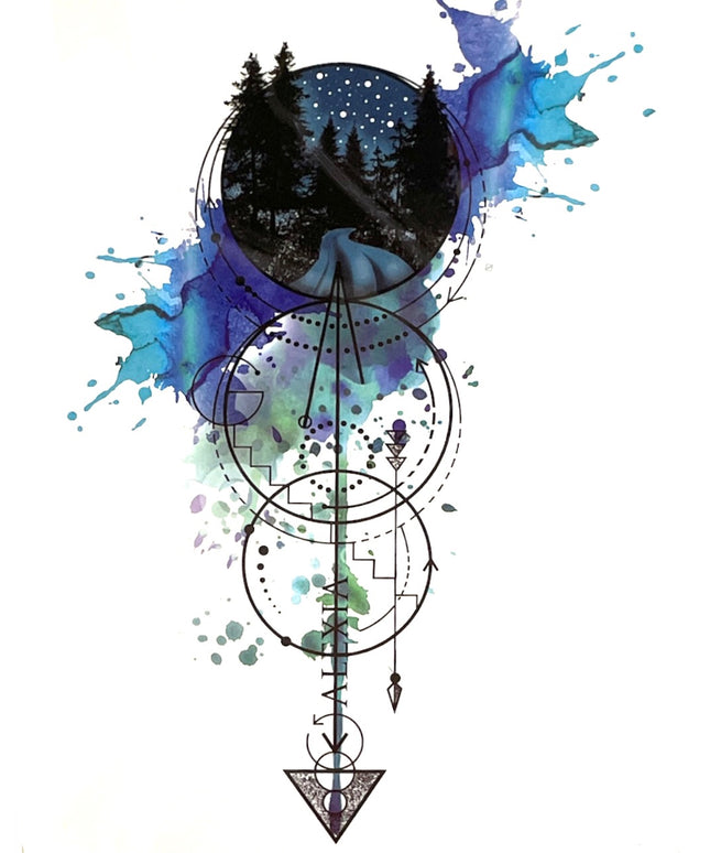 Tatuaje temporare 21 x 15 cm