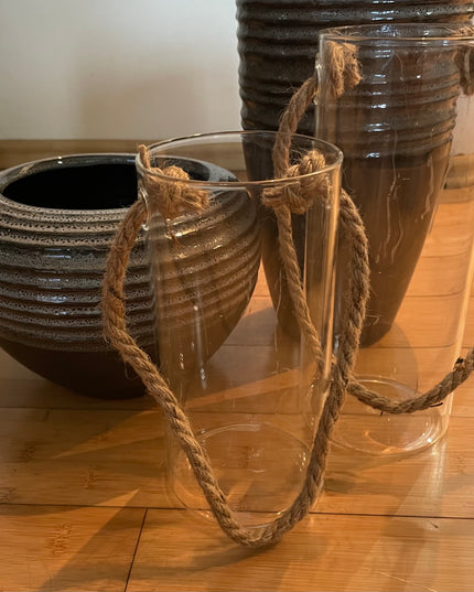 Cilindru de sticlă Hidroponic 25cm